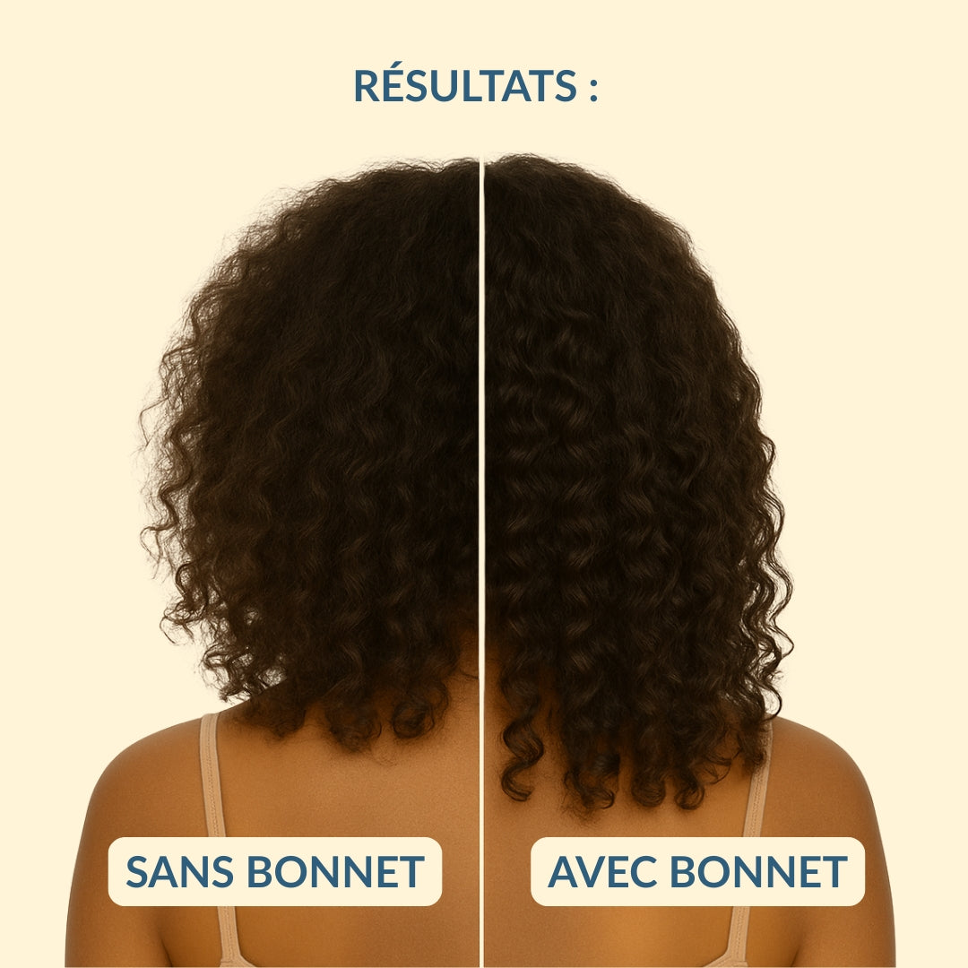 Bonnet en Satin Réversible - Contre la casse et les frisottis