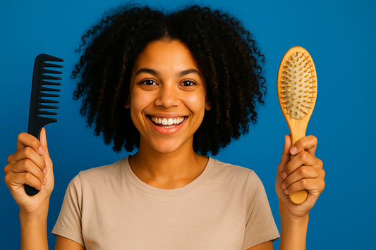 Brosse ou peigne pour cheveux bouclés : lequel choisir selon votre type de boucles ?