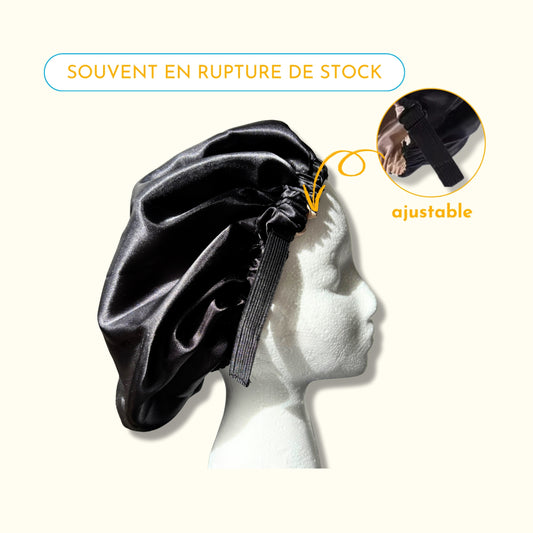 Bonnet en Satin Réversible - Contre la casse et les frisottis