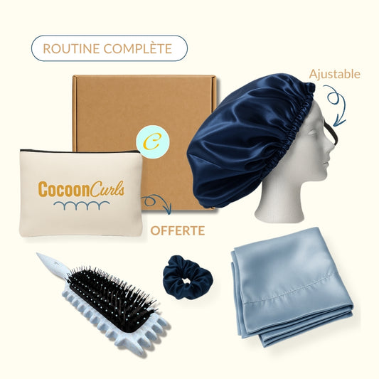 Cocoon Curls Box: Protection des cheveux bouclés la nuit
